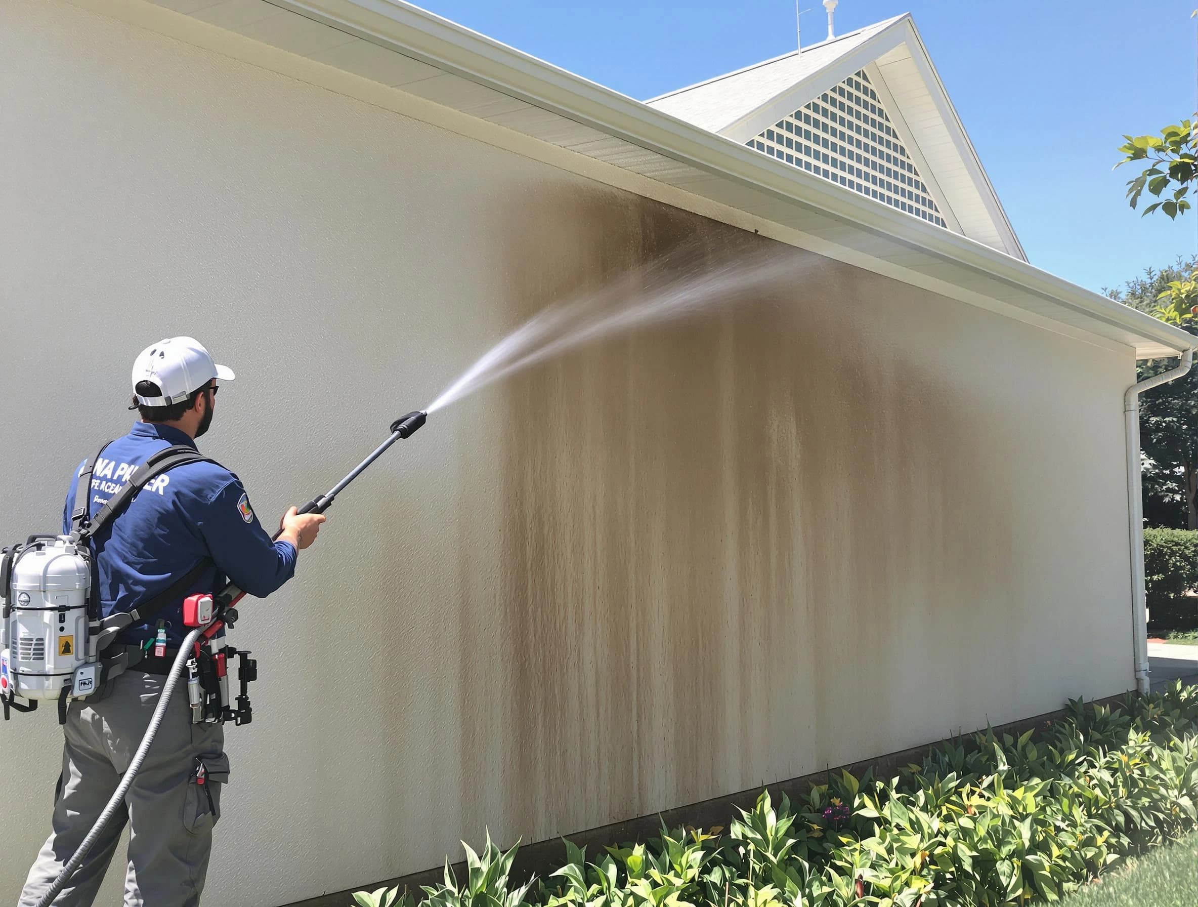 Painesville Power Washing expert providing thorough power washing service in Painesville